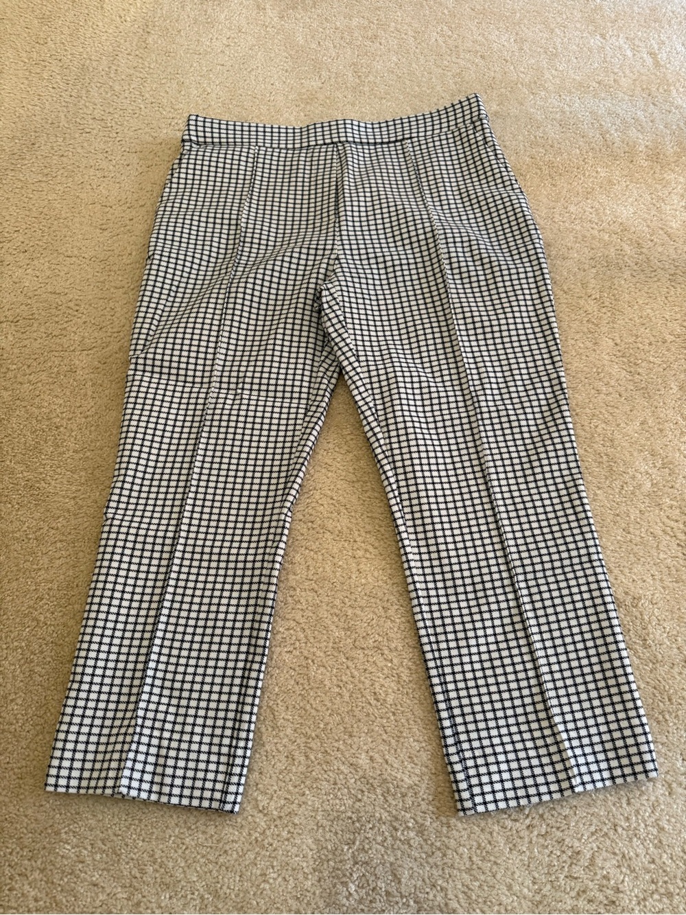 Jules & Leopold blue & White plaid Dress Pants Ladies Large